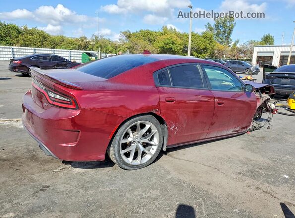 2C3CDXHG7KH754205 2019 DODGE CHARGER Red 