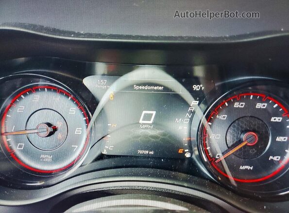 2C3CDXHG7PH612024 2023 DODGE CHARGER Gray ხელსაწყოთა პანელის ხედი