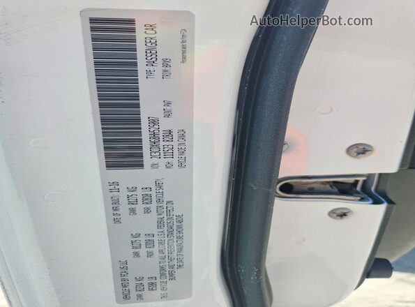 2C3CDXHG8HH525007 2017 DODGE CHARGER White ძრავის განყოფილების ხედი