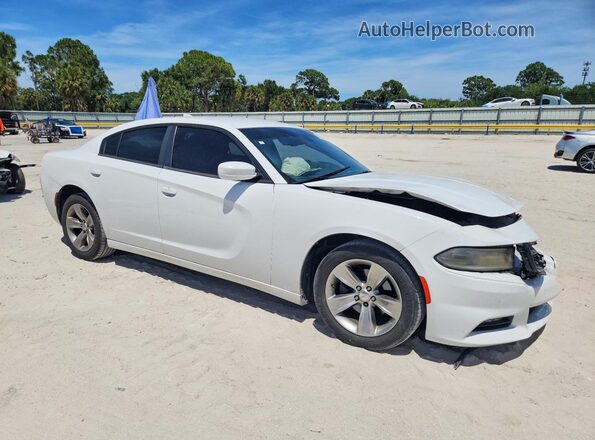2C3CDXHG8HH525007 2017 DODGE CHARGER White წინა მარჯვენა