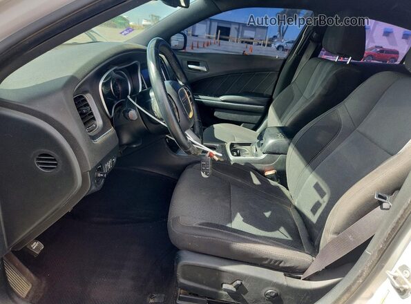 2C3CDXHG8HH562459 2017 DODGE CHARGER White Front interior view