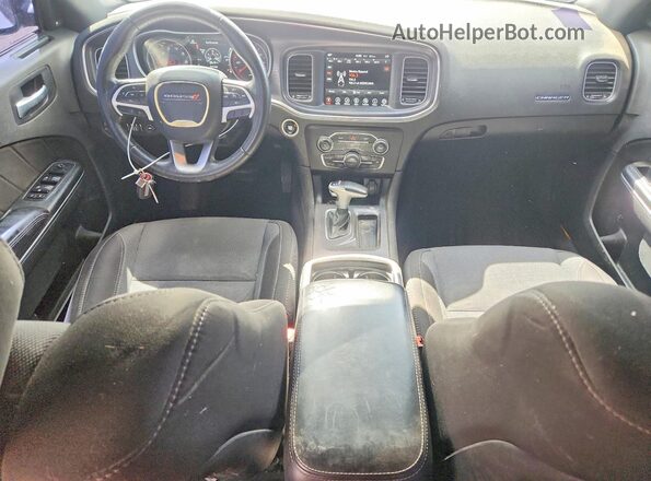 2C3CDXHG8HH562459 2017 DODGE CHARGER White Dashboard view