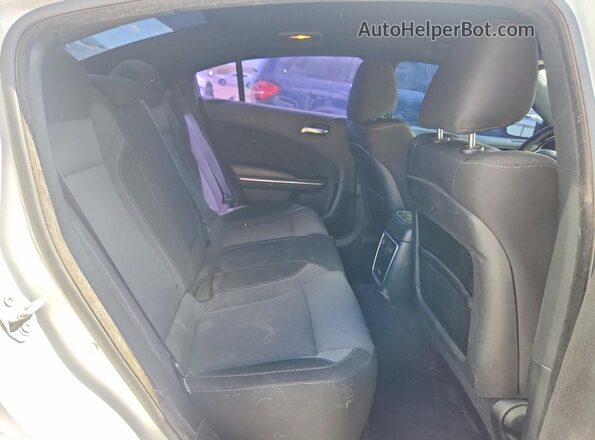 2C3CDXHG8HH562459 2017 DODGE CHARGER White Rear seats view