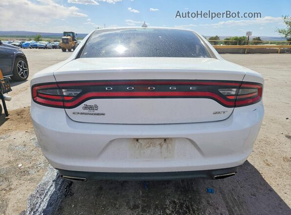 2C3CDXHG8HH562459 2017 DODGE CHARGER White Rear view