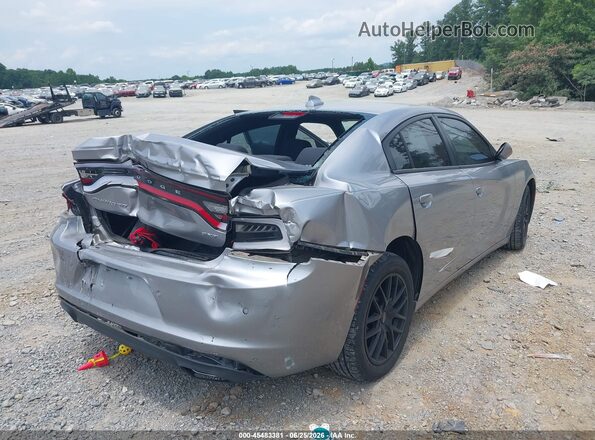 2C3CDXHG8JH174248 2018 DODGE CHARGER Серый Задняя правая четверть