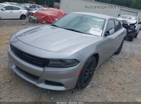 2C3CDXHG8JH174248 2018 DODGE CHARGER Серый Передняя левая четверть