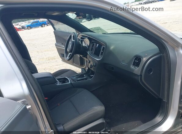 2C3CDXHG8JH174248 2018 DODGE CHARGER Серый Вид салона спереди