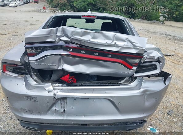 2C3CDXHG8JH174248 2018 DODGE CHARGER Серый Вид спереди