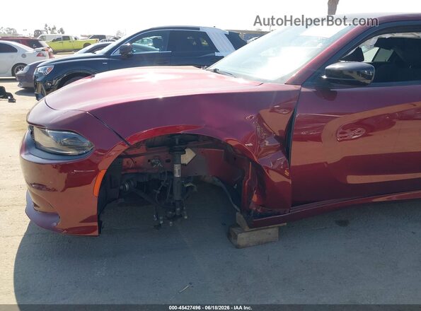 2C3CDXHG8KH545216 2019 DODGE CHARGER Burgundy Front view