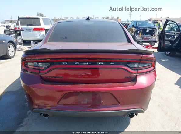 2C3CDXHG8KH545216 2019 DODGE CHARGER Burgundy 