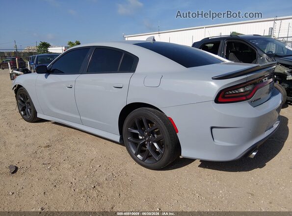 2C3CDXHG8NH240691 2022 DODGE CHARGER Gray უკანა მარცხენა