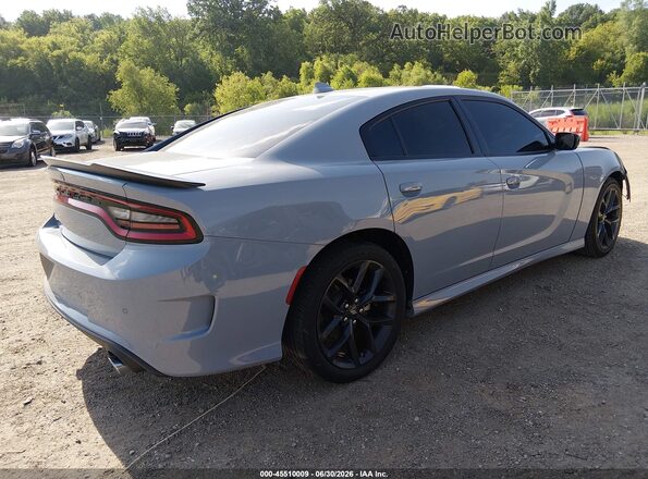 2C3CDXHG8NH240691 2022 DODGE CHARGER Gray უკანა მარჯვენა