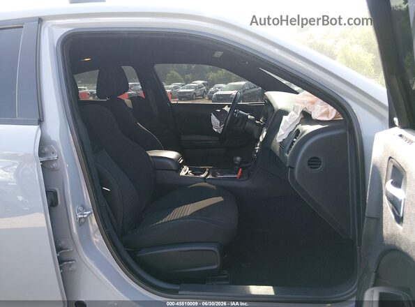 2C3CDXHG8NH240691 2022 DODGE CHARGER Gray წინა სალონის ხედი