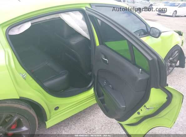 2C3CDXHG8PH533879 2023 DODGE CHARGER Зеленый Вид наклейки с VIN-кодом