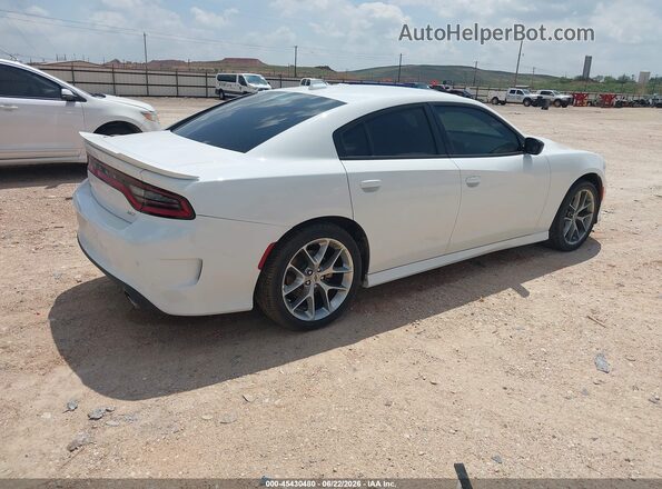 2C3CDXHG8PH560029 2023 DODGE CHARGER White Հետևի աջ