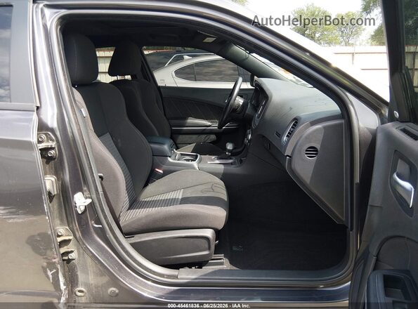 2C3CDXHG8PH643041 2023 DODGE CHARGER Gray Vista interior delantera