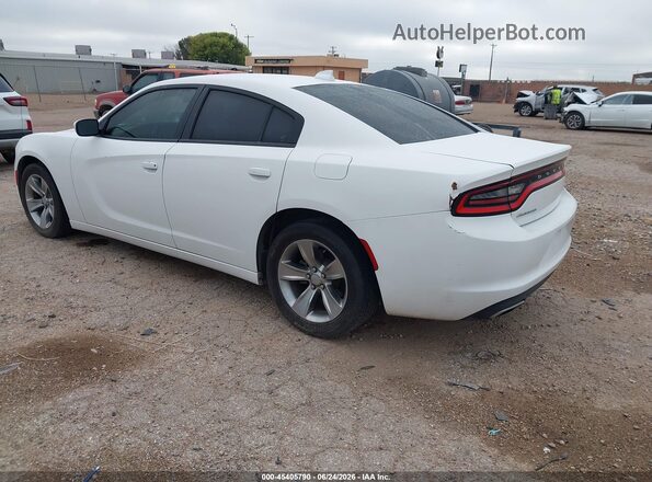 2C3CDXHG9GH186062 2016 DODGE CHARGER Белый Задняя левая четверть