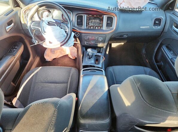 2C3CDXHG9JH143719 2018 DODGE CHARGER Gray Առջևի վահանակի տեսք