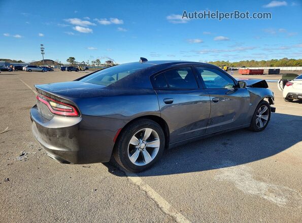 2C3CDXHG9JH143719 2018 DODGE CHARGER Gray Հետևի աջ