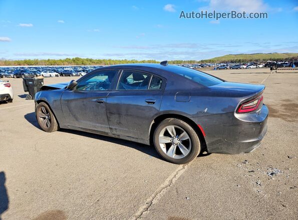 2C3CDXHG9JH143719 2018 DODGE CHARGER Gray Հետևի ձախ