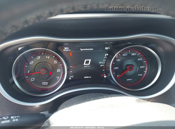 2C3CDXHG9JH157944 2018 DODGE CHARGER Gray Widok tylnych siedzeń