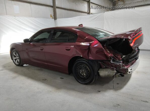 2C3CDXHG9JH188448 2018 DODGE CHARGER Burgundy 
