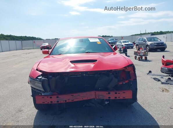 2C3CDXHG9JH238779 2018 DODGE CHARGER Красный Вид спереди