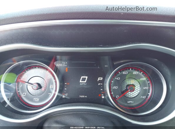 2C3CDXHG9JH238779 2018 DODGE CHARGER Красный Вид задних сидений