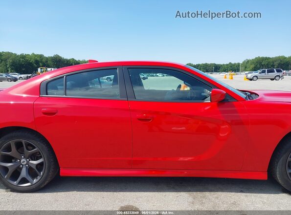 2C3CDXHG9JH238779 2018 DODGE CHARGER Красный Панорамный вид салона 360°