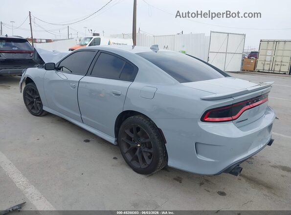 2C3CDXHG9MH612554 2021 DODGE CHARGER Gray Հետևի ձախ