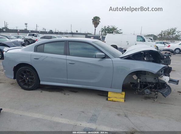 2C3CDXHG9MH612554 2021 DODGE CHARGER Gray Սալոնի հետևի տեսք