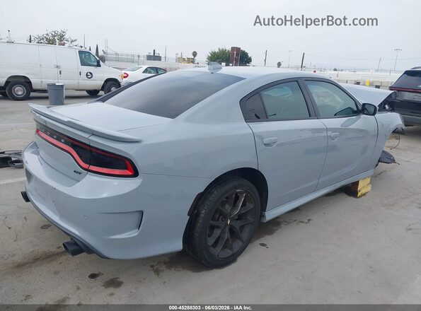 2C3CDXHG9MH612554 2021 DODGE CHARGER Gray Հետևի աջ