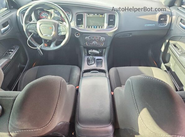 2C3CDXHG9NH267656 2022 DODGE CHARGER Maroon Vista del salpicadero
