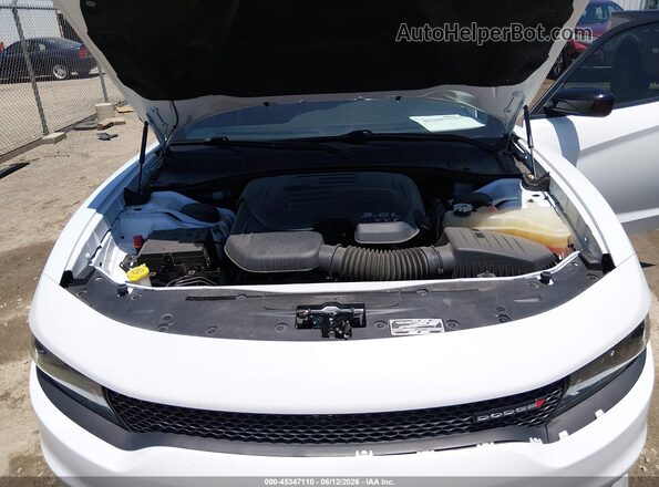 2C3CDXHG9PH529890 2023 DODGE CHARGER Белый Вид сзади