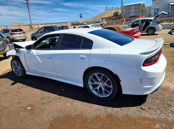 2C3CDXHG9PH655845 2023 DODGE CHARGER Белый Задняя левая четверть