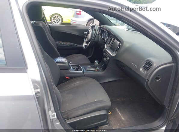 2C3CDXHGXGH178925 2016 DODGE CHARGER Gray Front interior view