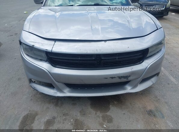 2C3CDXHGXGH178925 2016 DODGE CHARGER Gray Front view