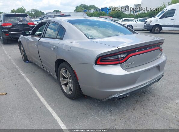 2C3CDXHGXGH178925 2016 DODGE CHARGER Gray Rear left