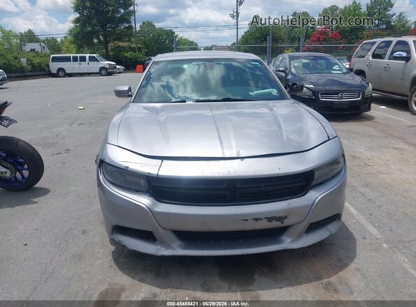 2C3CDXHGXGH178925 2016 DODGE CHARGER Gray Instrument cluster view