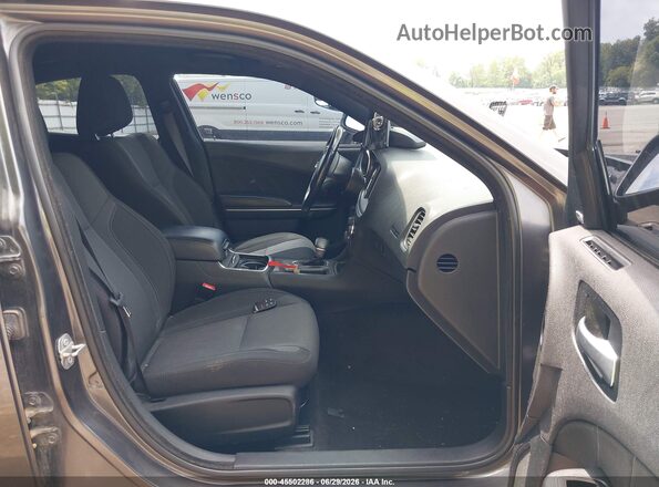 2C3CDXHGXHH563774 2017 DODGE CHARGER Gray Front interior view
