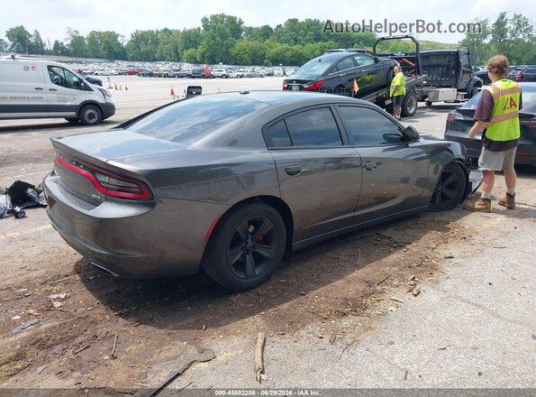 2C3CDXHGXHH563774 2017 DODGE CHARGER Gray Rear right