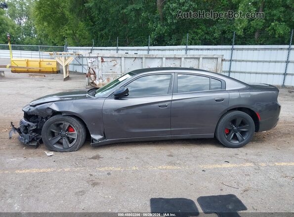 2C3CDXHGXHH563774 2017 DODGE CHARGER Gray 