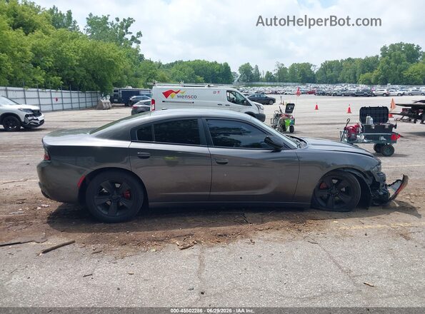 2C3CDXHGXHH563774 2017 DODGE CHARGER Gray 360 interior view