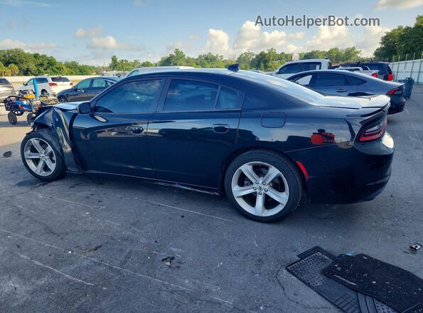 2C3CDXHGXHH598993 2017 DODGE CHARGER Black Rear left