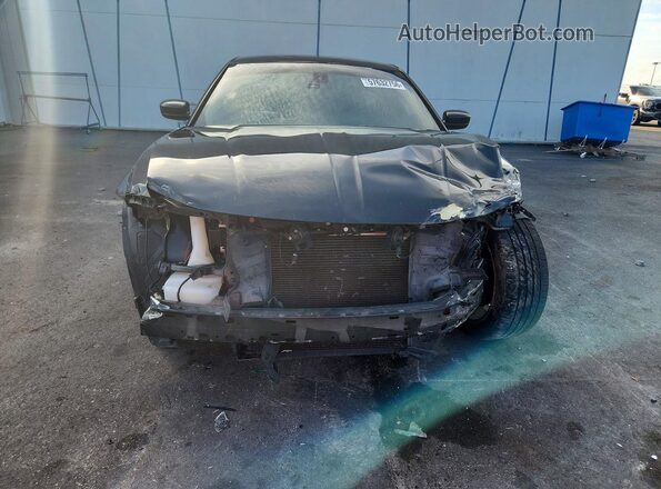 2C3CDXHGXHH598993 2017 DODGE CHARGER Black Front view