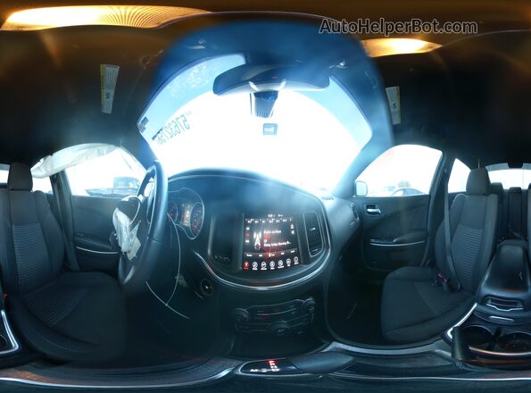 2C3CDXHGXHH598993 2017 DODGE CHARGER Black 360 interior view