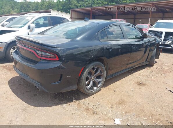 2C3CDXHGXJH254277 2018 DODGE CHARGER Black უკანა მარჯვენა