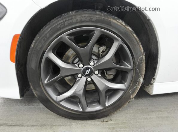 2C3CDXHGXKH685025 2019 DODGE CHARGER White 