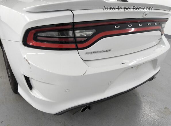 2C3CDXHGXKH685025 2019 DODGE CHARGER White 