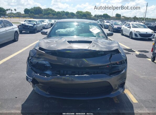 2C3CDXHGXLH245212 2020 DODGE CHARGER Gray Вид щитка приладів